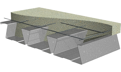 Illustration du tablier en composite Formlok 3.5