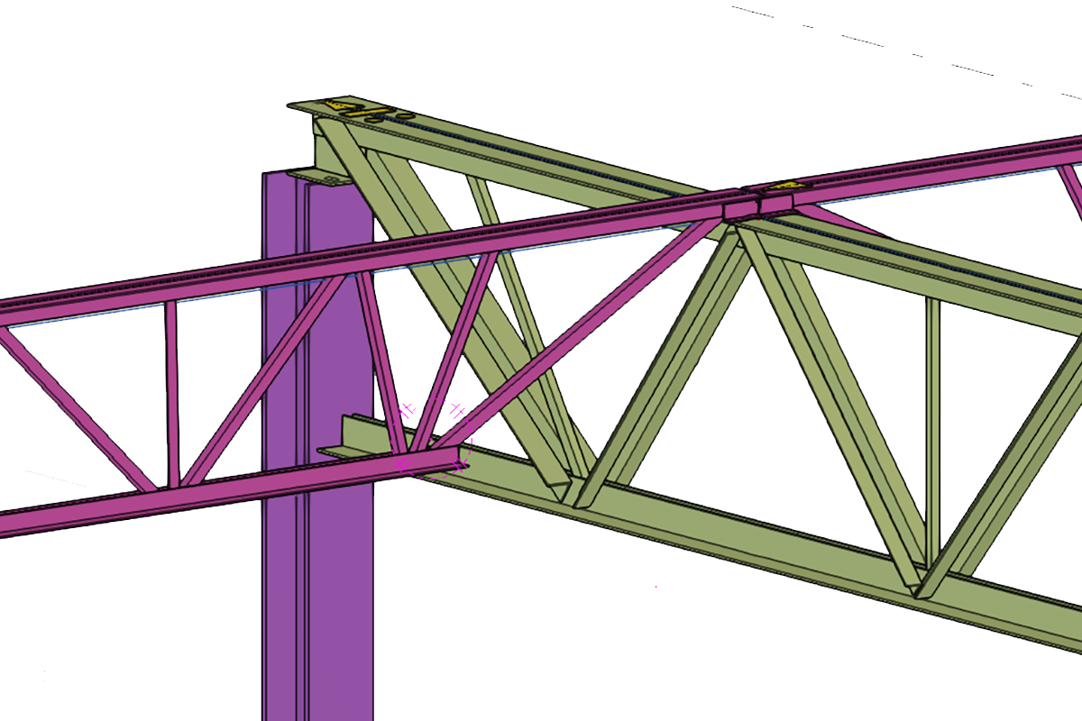 Capture d’écran du logiciel Tekla
